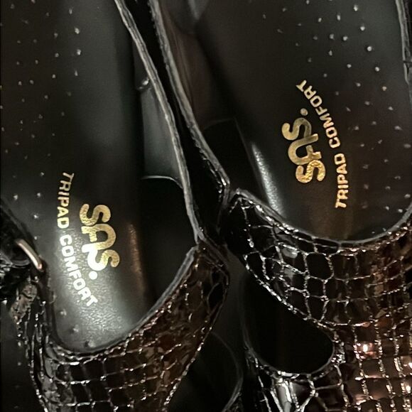 SAS comfort Suntimer sandals-Suntimer Croc Size 8.5Wide A7 - Picture 6 of 11